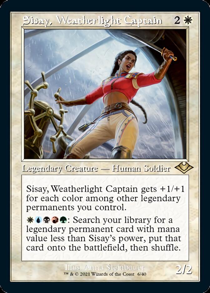 Sisay, Weatherlight Captain (Retro) [Modern Horizons] | GrognardGamesBatavia