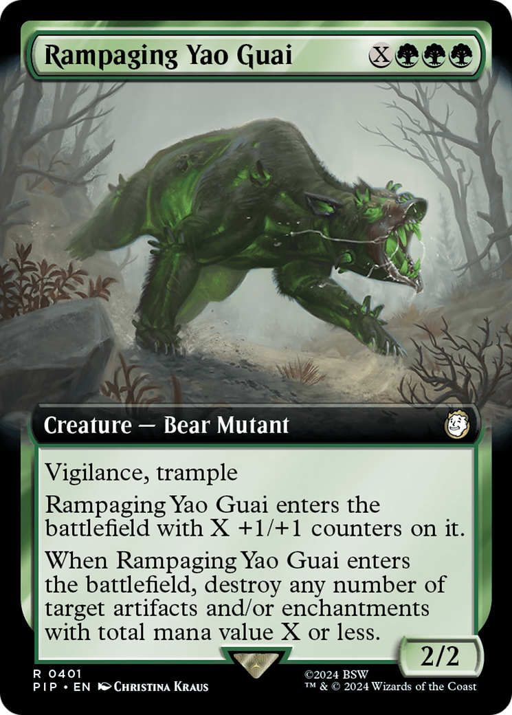 Rampaging Yao Guai (Extended Art) [Fallout] | GrognardGamesBatavia