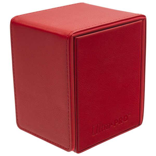 Ultra Pro: Alcove Flip 100+ Deck Box Red | GrognardGamesBatavia