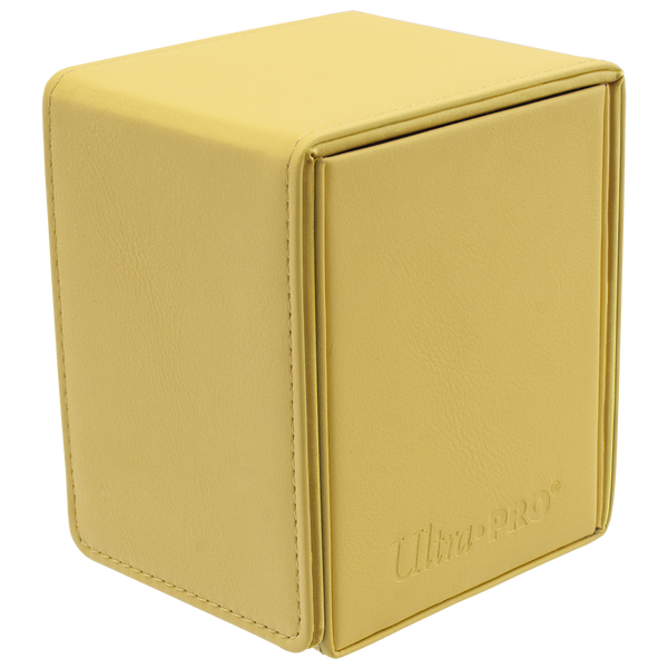 Ultra Pro: Alcove Flip 100+ Deck Box Yellow | GrognardGamesBatavia