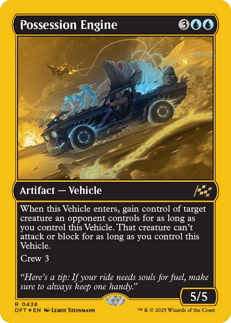 Possession Engine (First-Place Foil) [Aetherdrift] | GrognardGamesBatavia