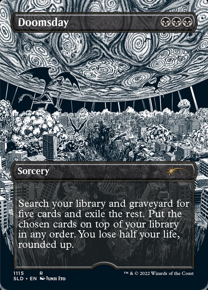 Doomsday (Borderless Etched Foil) [Secret Lair Drop Series] | GrognardGamesBatavia