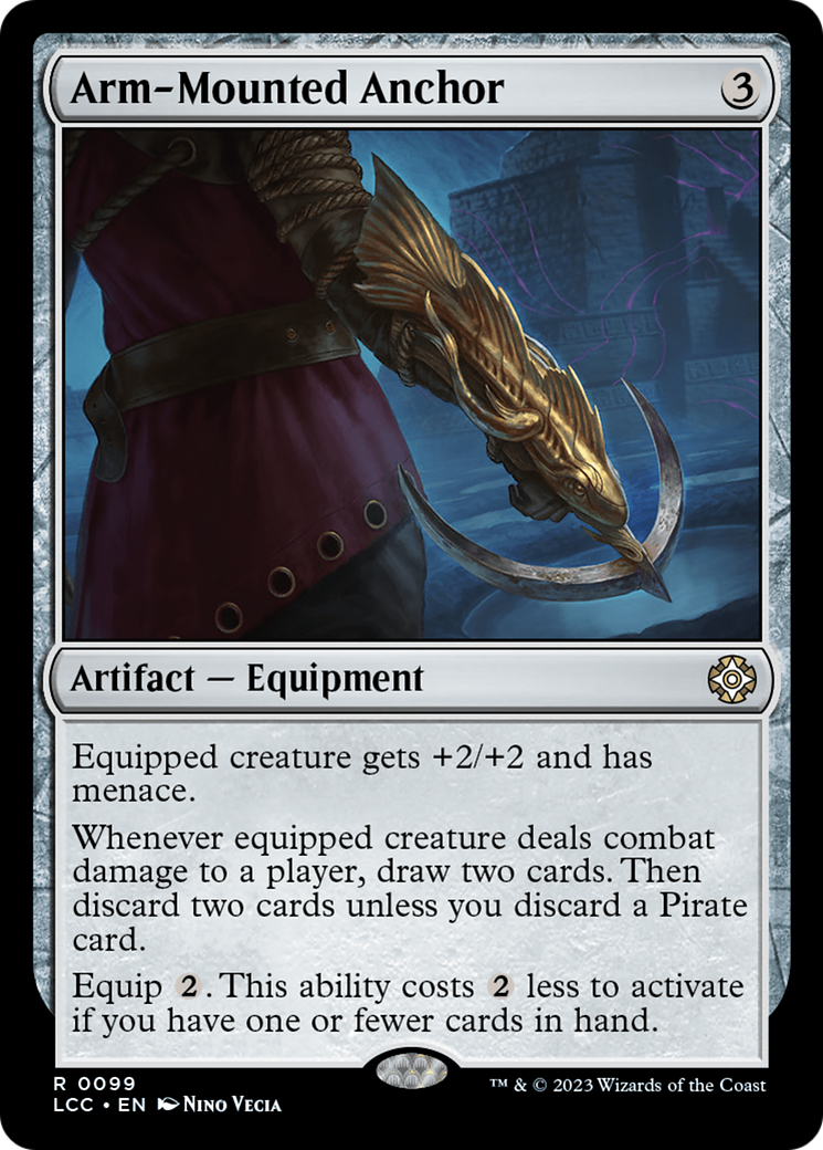 Arm-Mounted Anchor [The Lost Caverns of Ixalan Commander] | GrognardGamesBatavia