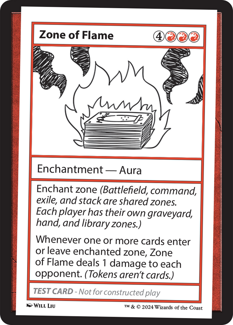 Zone of Flame [Mystery Booster 2 Playtest Cards] | GrognardGamesBatavia