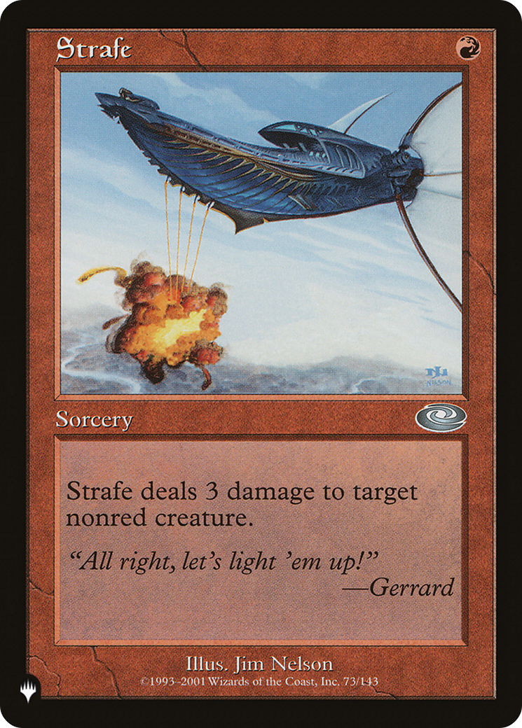 Strafe [The List Reprints] | GrognardGamesBatavia