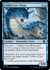 Frilled Cave-Wurm [The Lost Caverns of Ixalan] | GrognardGamesBatavia