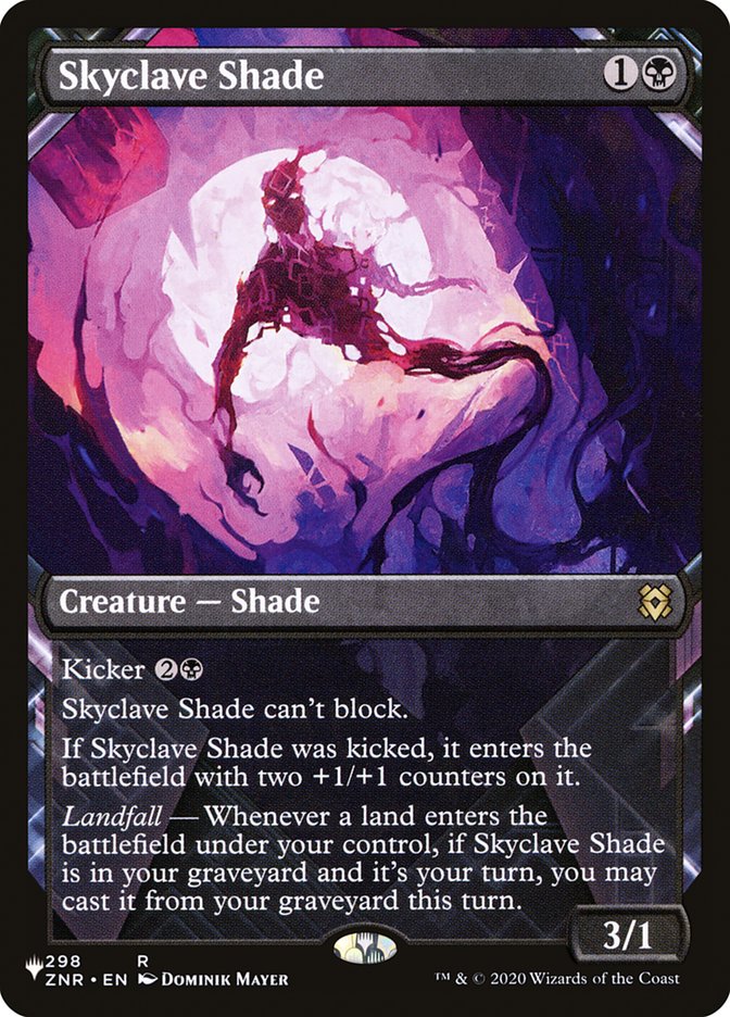 Skyclave Shade (Showcase) [The List] | GrognardGamesBatavia