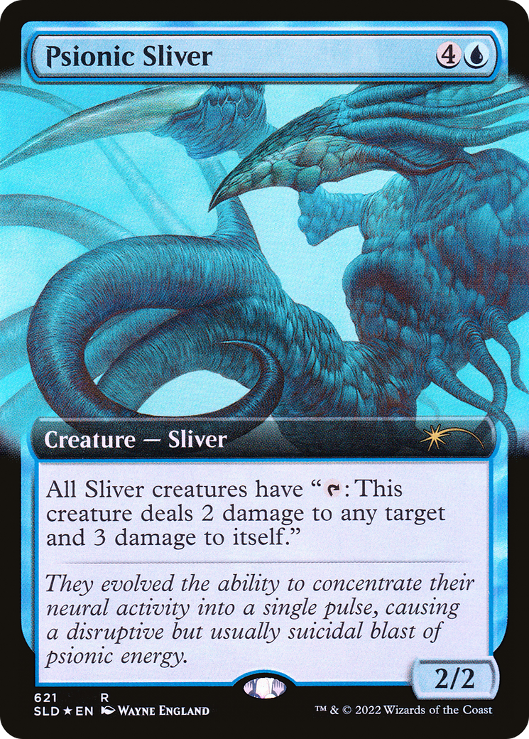 Psionic Sliver (Extended Art) [Secret Lair Drop Promos] | GrognardGamesBatavia