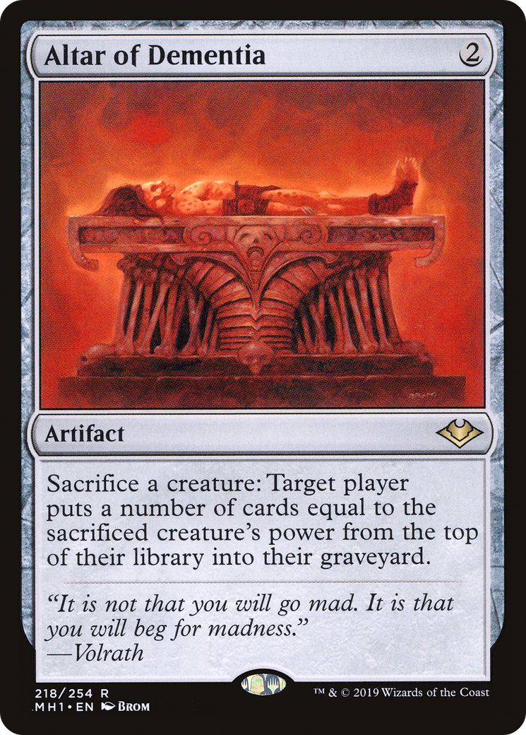 Altar of Dementia [Modern Horizons] | GrognardGamesBatavia