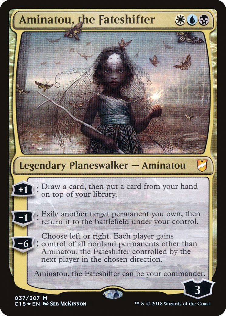Aminatou, the Fateshifter [Commander 2018] | GrognardGamesBatavia