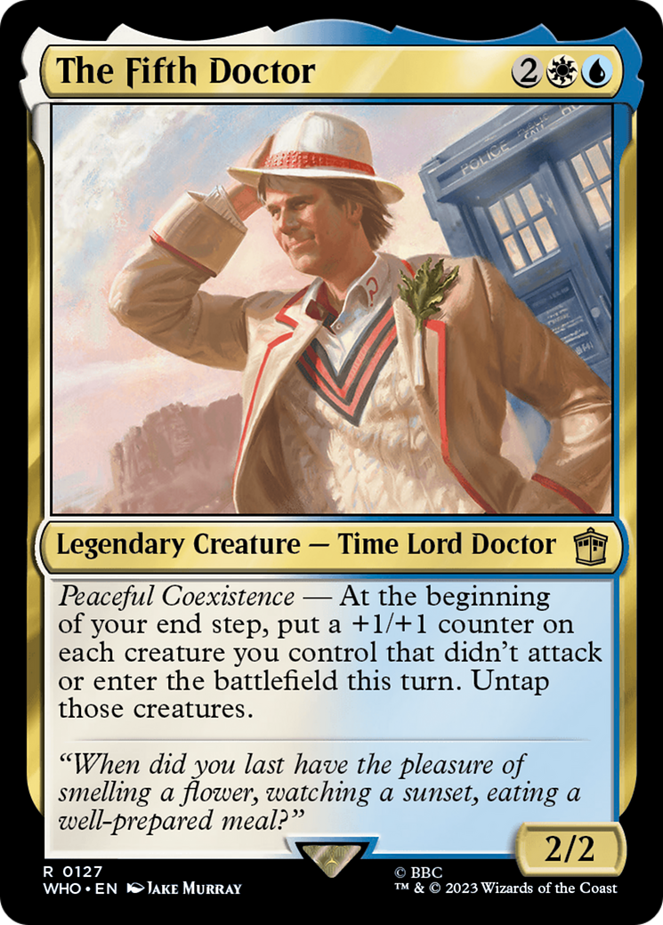 The Fifth Doctor [Doctor Who] | GrognardGamesBatavia