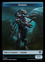 Human Soldier // Zombie (0013) Double-Sided Token [Commander Masters Tokens] | GrognardGamesBatavia