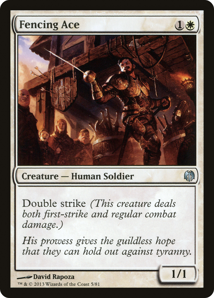 Fencing Ace [Duel Decks: Heroes vs. Monsters] | GrognardGamesBatavia