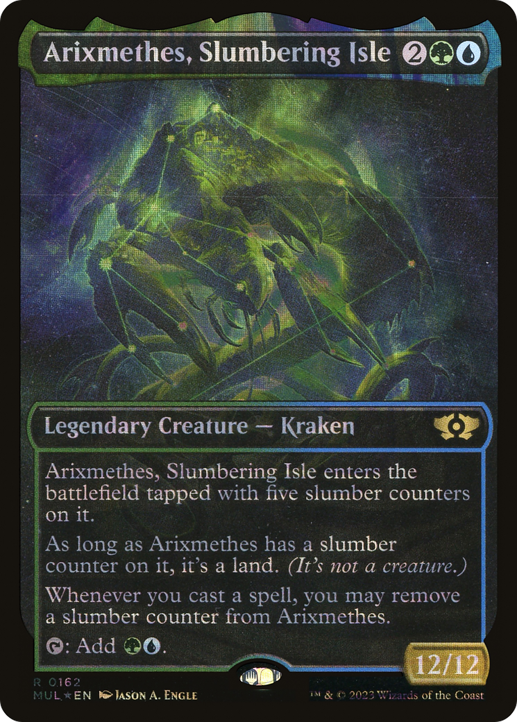 Arixmethes, Slumbering Isle (Halo Foil) [Multiverse Legends] | GrognardGamesBatavia
