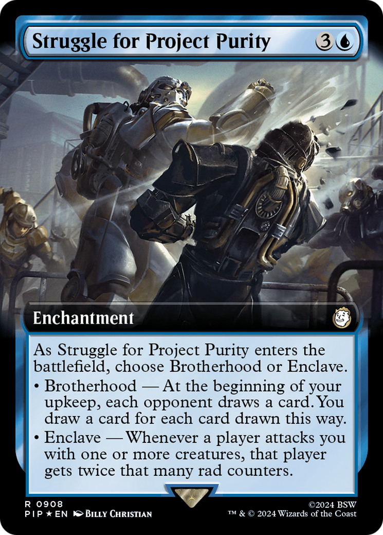 Struggle for Project Purity (Extended Art) (Surge Foil) [Fallout] | GrognardGamesBatavia