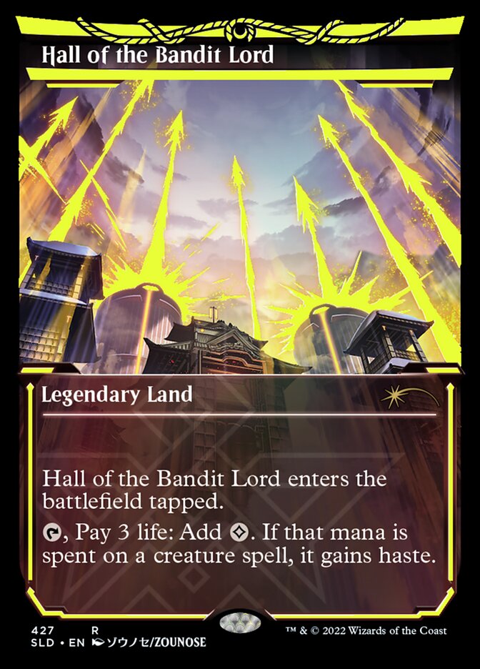 Hall of the Bandit Lord (Neon Ink Yellow) [Secret Lair Drop Series] | GrognardGamesBatavia