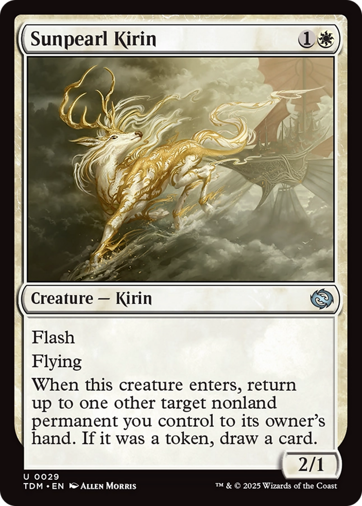 Sunpearl Kirin [Tarkir: Dragonstorm] | GrognardGamesBatavia