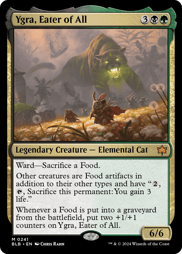 Ygra, Eater of All [Bloomburrow] | GrognardGamesBatavia