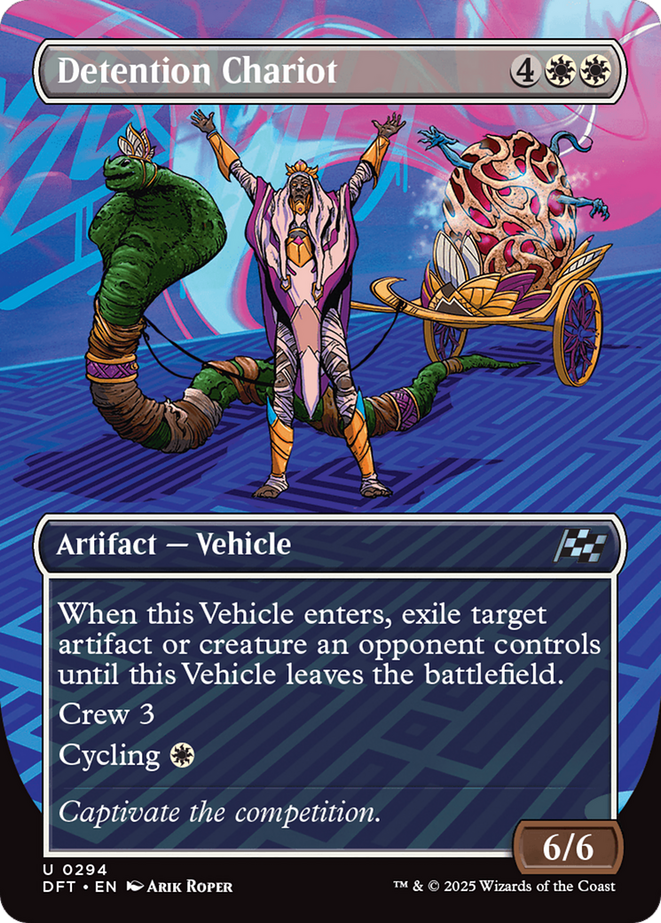 Detention Chariot (Borderless) [Aetherdrift] | GrognardGamesBatavia