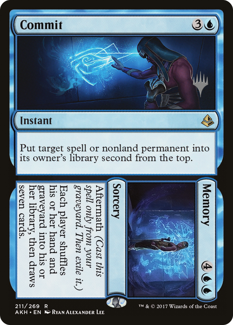 Commit // Memory (Promo Pack) [Amonkhet Promos] | GrognardGamesBatavia