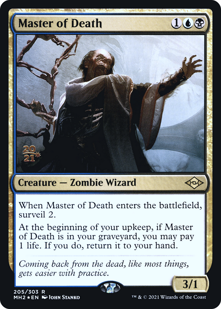 Master of Death [Modern Horizons 2 Prerelease Promos] | GrognardGamesBatavia