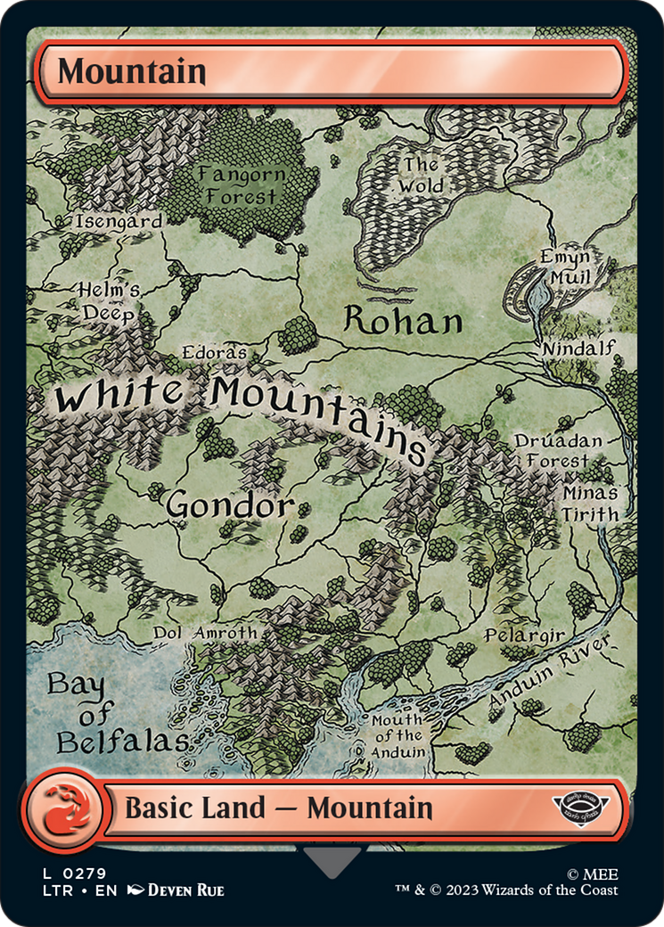 Mountain (279) [The Lord of the Rings: Tales of Middle-Earth] | GrognardGamesBatavia