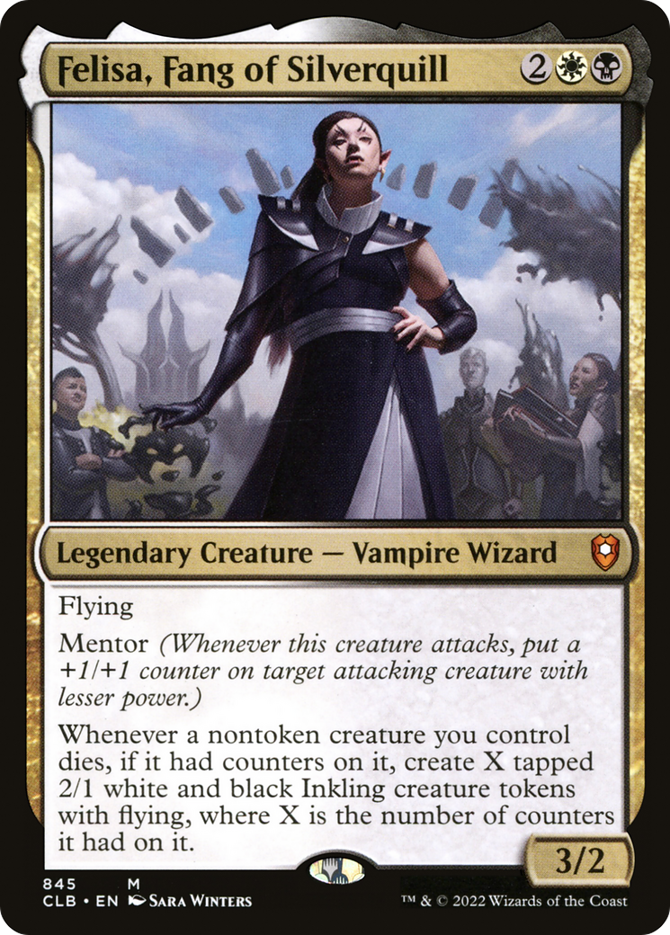 Felisa, Fang of Silverquill [Commander Legends: Battle for Baldur's Gate] | GrognardGamesBatavia