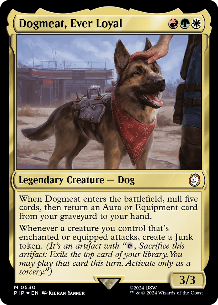 Dogmeat, Ever Loyal (Surge Foil) [Fallout] | GrognardGamesBatavia