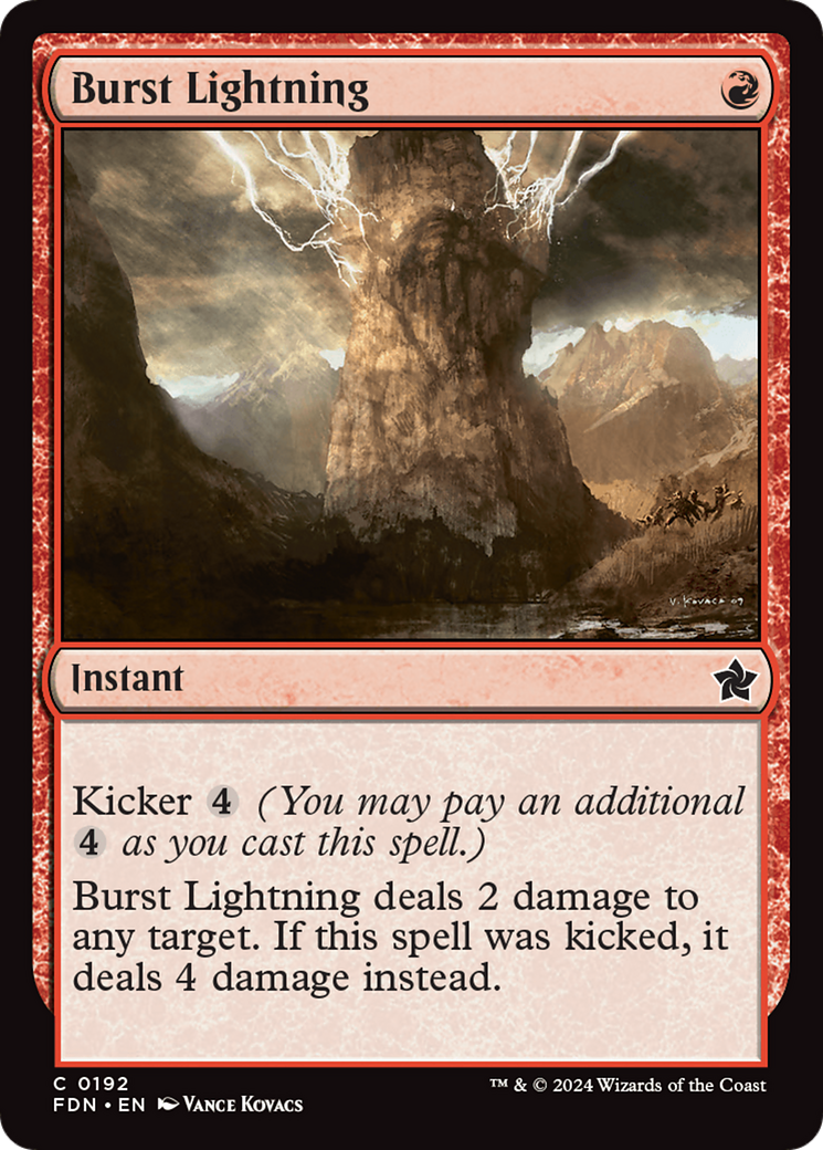 Burst Lightning [Foundations] | GrognardGamesBatavia