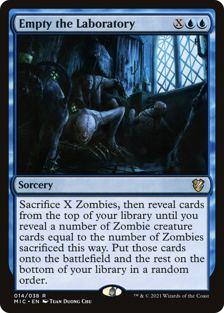 Empty the Laboratory [Innistrad: Midnight Hunt Commander] | GrognardGamesBatavia