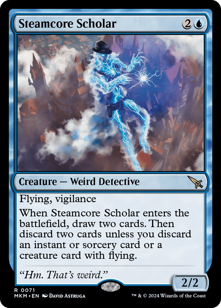 Steamcore Scholar [Murders at Karlov Manor] | GrognardGamesBatavia