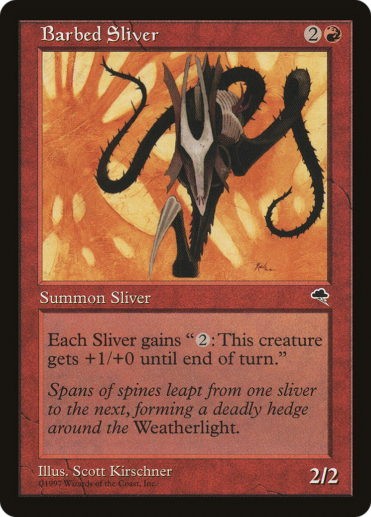 Barbed Sliver [Tempest] | GrognardGamesBatavia