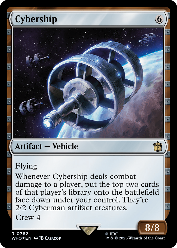 Cybership (Surge Foil) [Doctor Who] | GrognardGamesBatavia