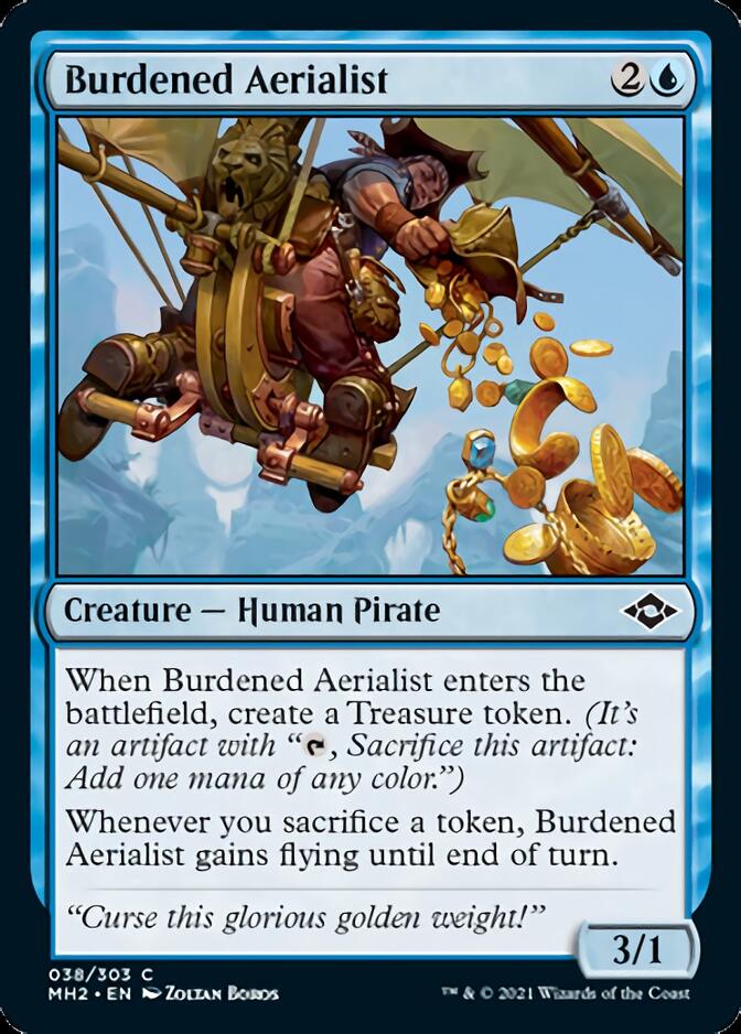 Burdened Aerialist [Modern Horizons 2] | GrognardGamesBatavia