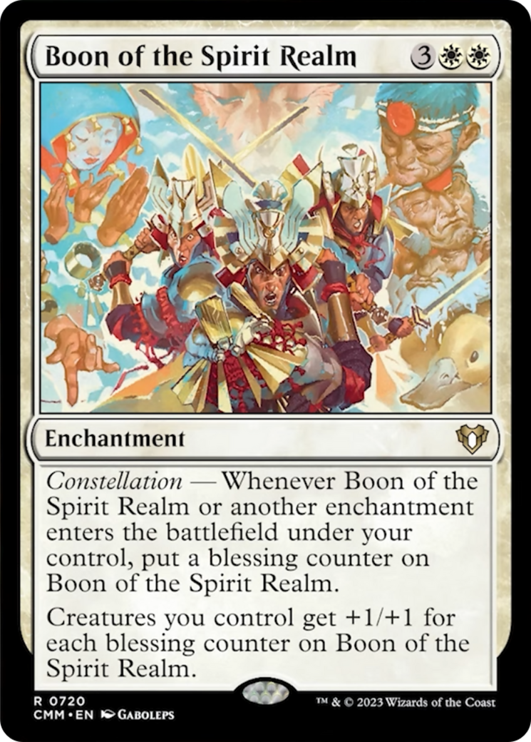 Boon of the Spirit Realm [Commander Masters] | GrognardGamesBatavia