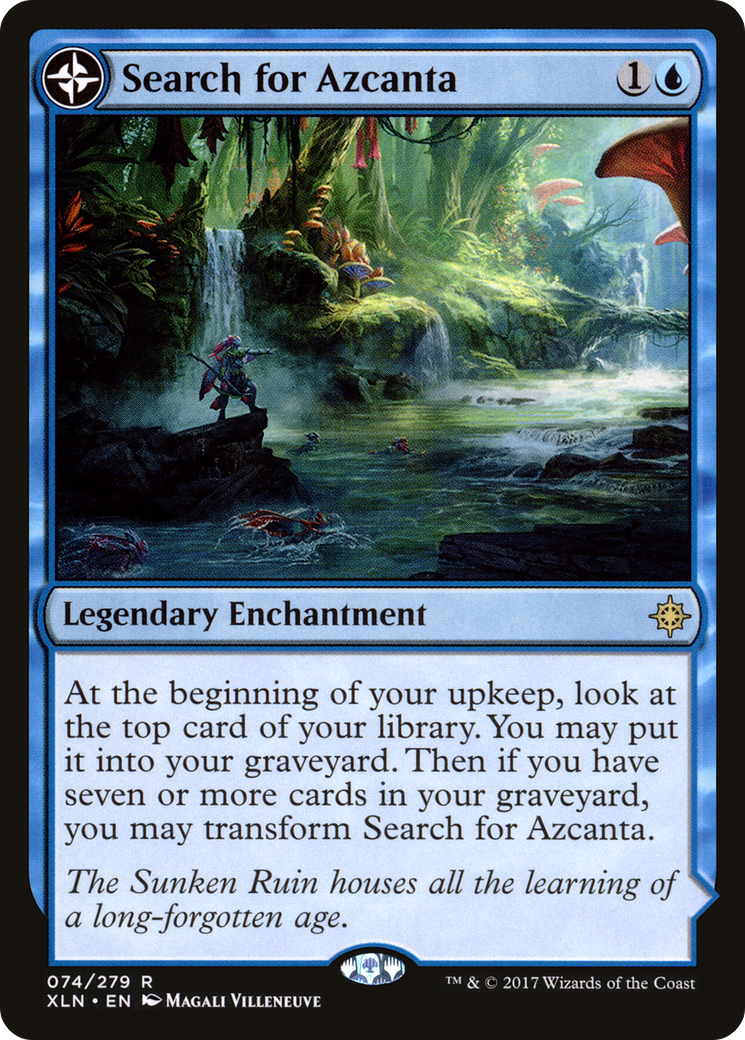 Search for Azcanta // Azcanta, the Sunken Ruin [Ixalan] | GrognardGamesBatavia