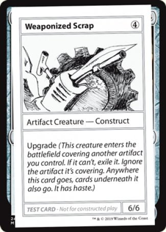 Weaponized Scrap (2021 Edition) [Mystery Booster Playtest Cards] | GrognardGamesBatavia