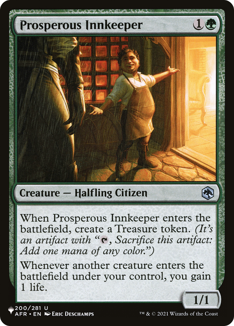 Prosperous Innkeeper [The List Reprints] | GrognardGamesBatavia