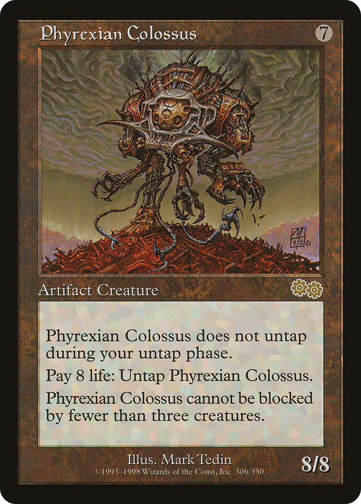 Phyrexian Colossus [Urza's Saga] | GrognardGamesBatavia