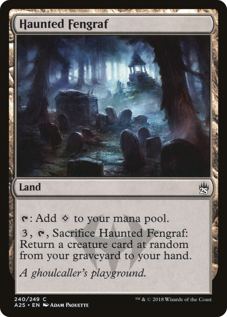 Haunted Fengraf [Masters 25] | GrognardGamesBatavia