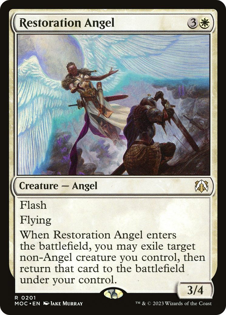 Restoration Angel [March of the Machine Commander] | GrognardGamesBatavia