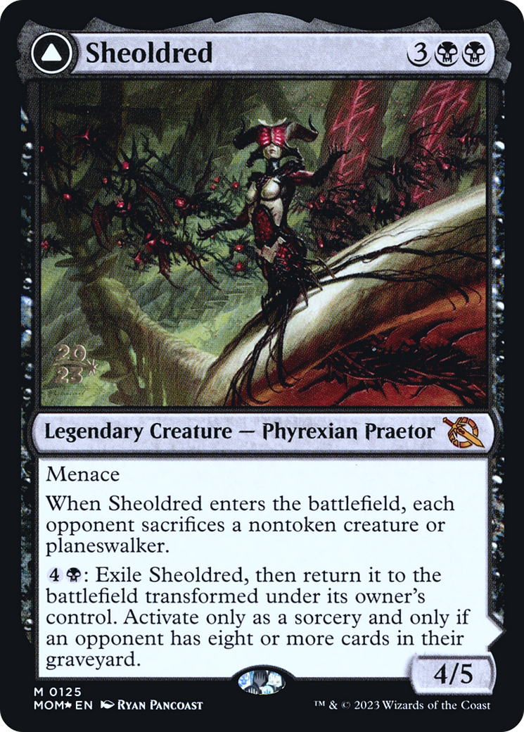 Sheoldred // The True Scriptures [March of the Machine Prerelease Promos] | GrognardGamesBatavia