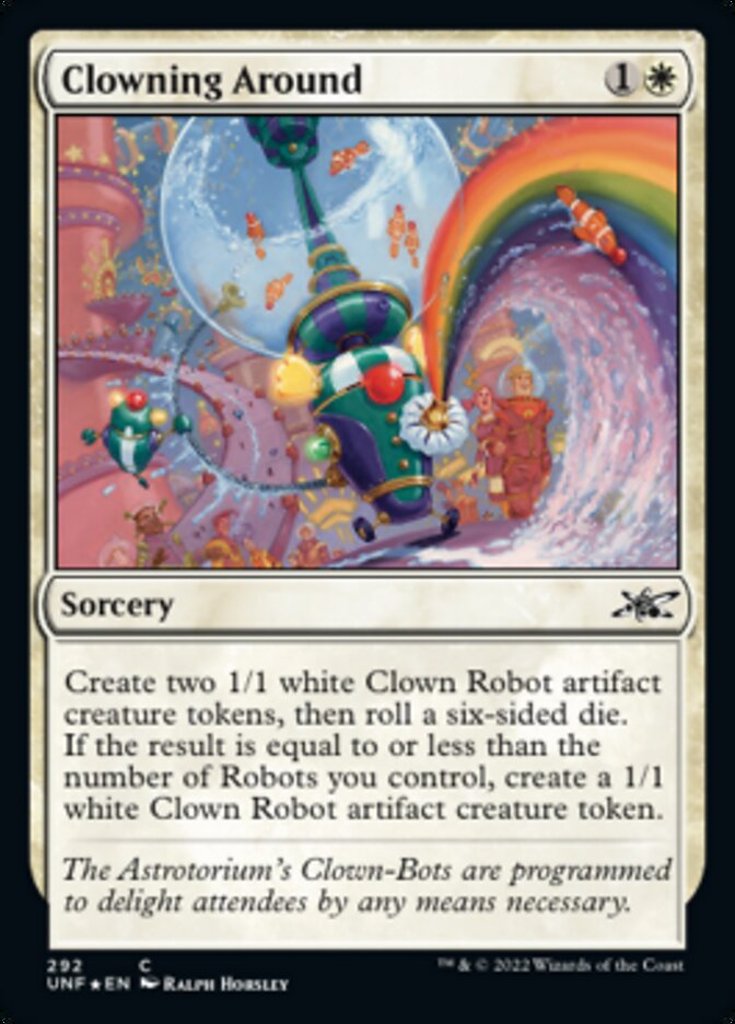 Clowning Around (Galaxy Foil) [Unfinity] | GrognardGamesBatavia