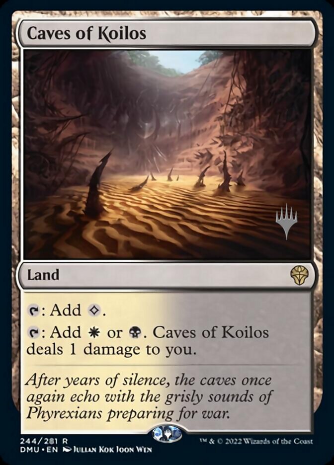 Caves of Koilos (Promo Pack) [Dominaria United Promos] | GrognardGamesBatavia