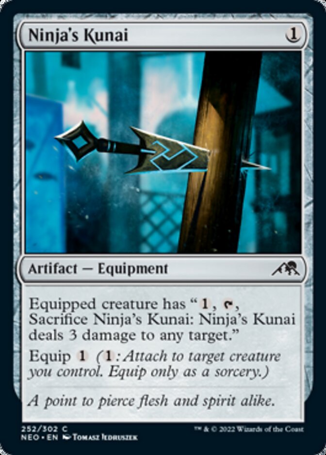 Ninja's Kunai [Kamigawa: Neon Dynasty] | GrognardGamesBatavia