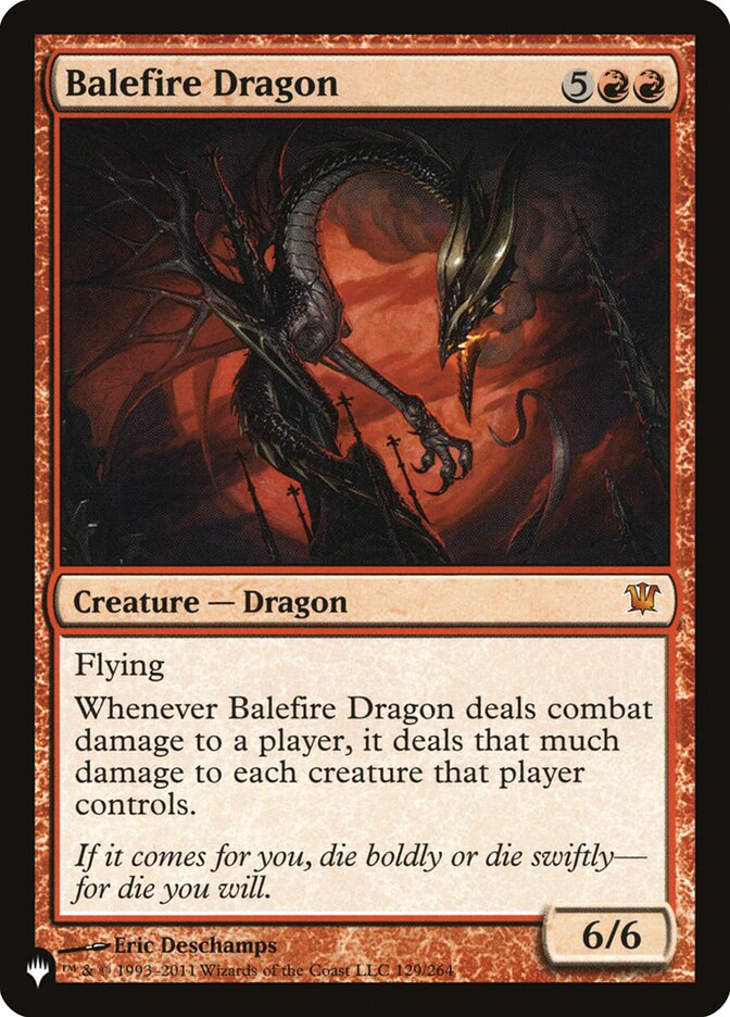 Balefire Dragon [The List] | GrognardGamesBatavia