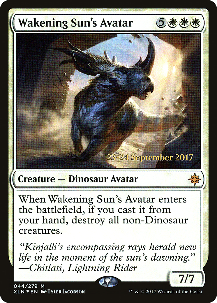 Wakening Sun's Avatar [Ixalan Prerelease Promos] | GrognardGamesBatavia