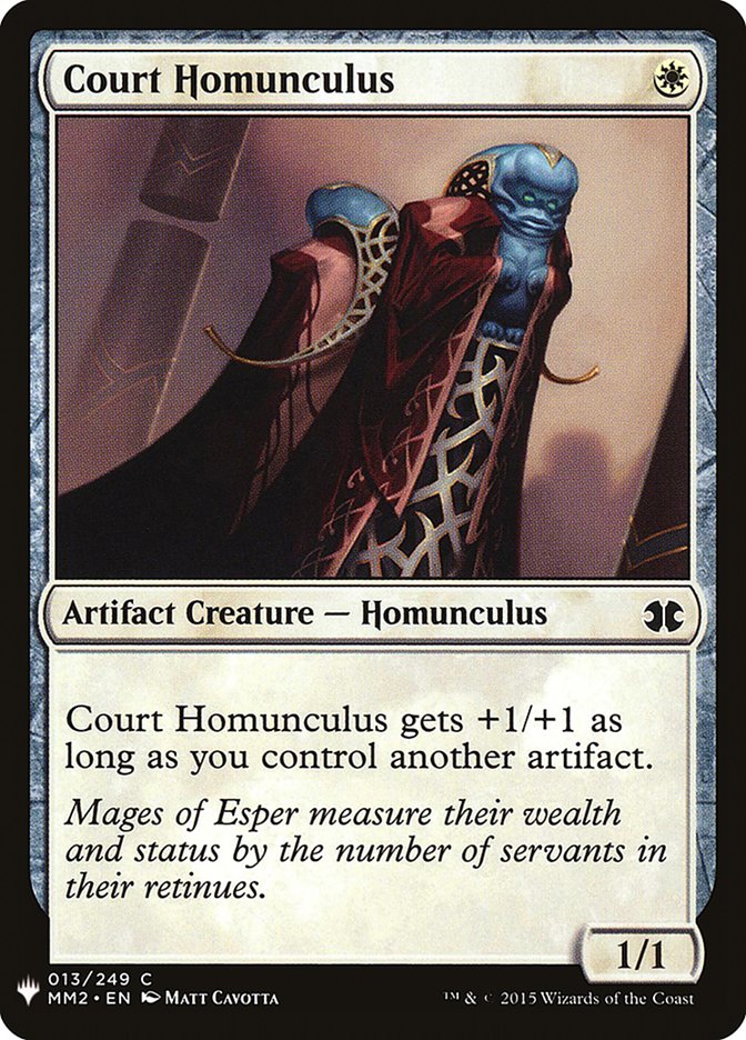 Court Homunculus [Mystery Booster] | GrognardGamesBatavia