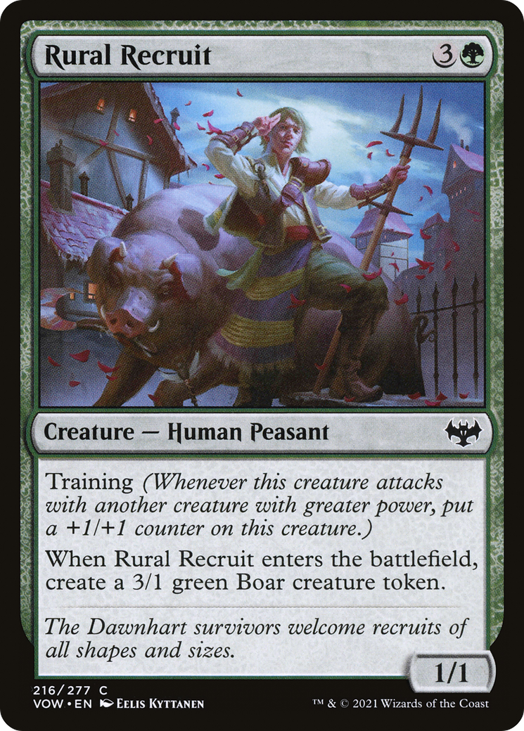 Rural Recruit [Innistrad: Crimson Vow] | GrognardGamesBatavia