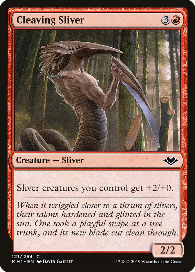 Cleaving Sliver [Modern Horizons] | GrognardGamesBatavia